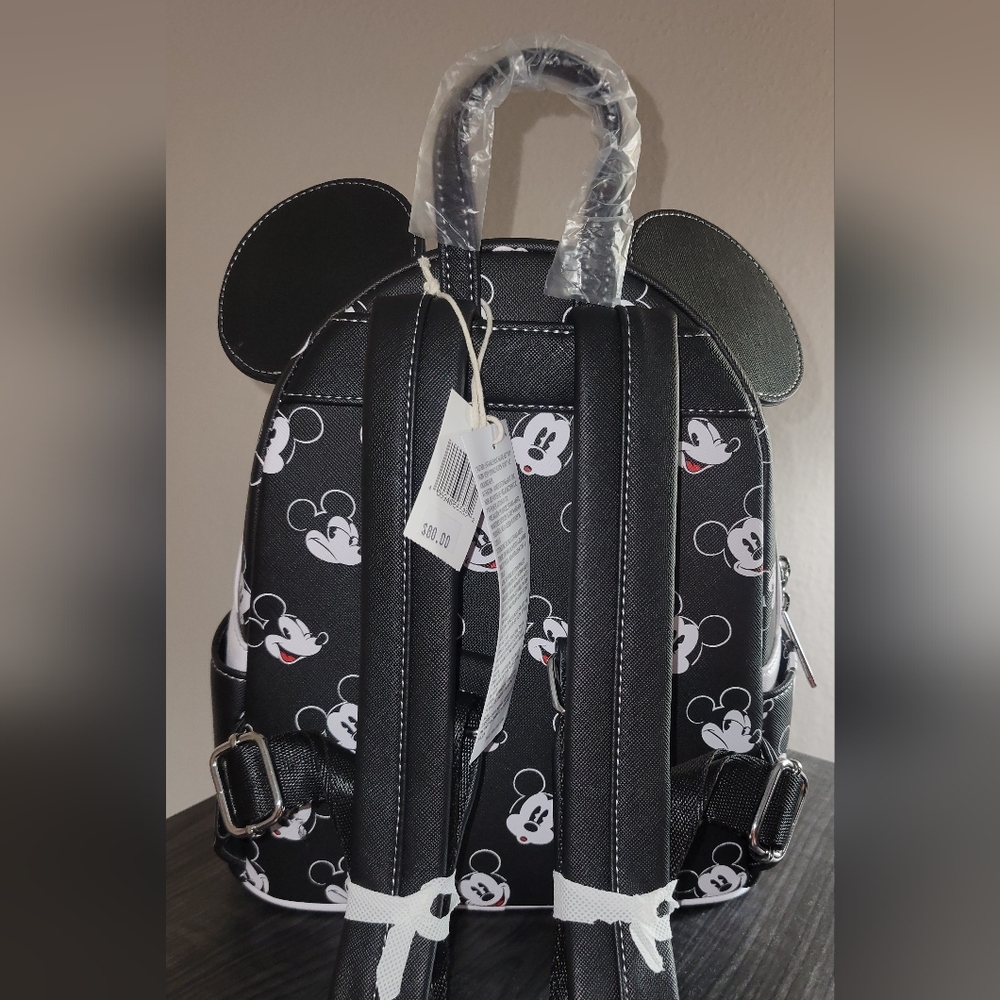 Disney Parks x LoungeFly Mickey Mouse Backpack NWT - Picture 8 of 8